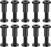 Set di connettori e viti per mobili - connettori, viti a cono, viti a 6 lobi, set di montaggio per mobili - diverse dimensioni e quantità in stock.