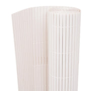 Recinzione per Giardino Bianco 150 x 500 cm PVC 43637