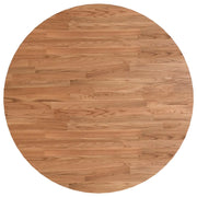 Piano Tavolo | Superficie Tavolo | Piano Scrivania Rotondo Marrone Chiaro ?70x1,5 cm Rovere Trattato