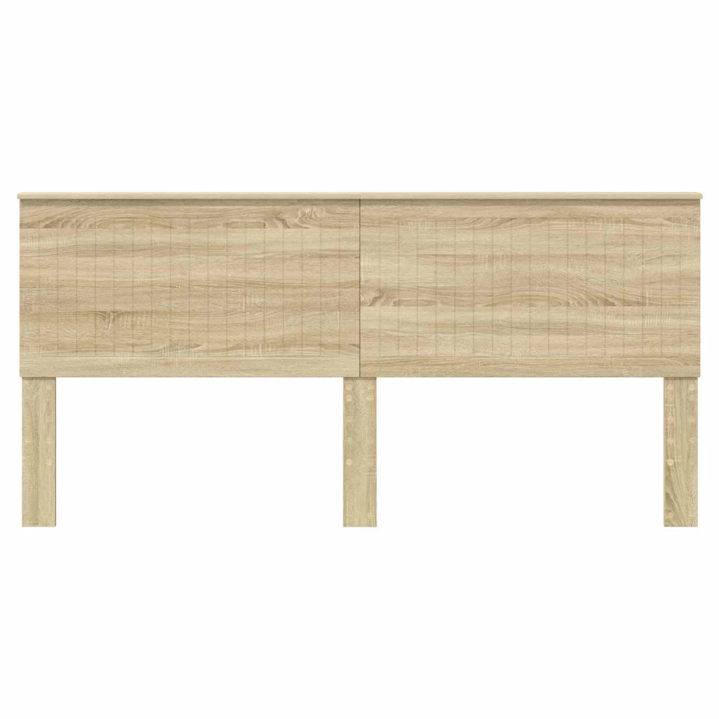 Testiera con testiera Rovere Sonoma 200 cm Legno multistrato