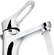 Wastafello con maniglia a goccia con design lineare