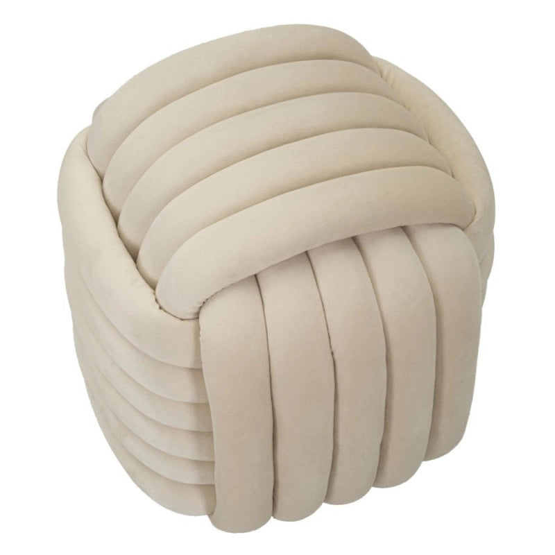 Puff Softy Crema cm 45x45x45