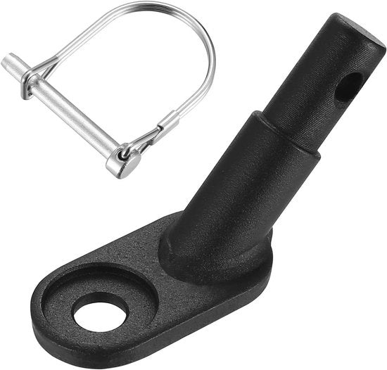 Accessorio di trasmissione universale per bicicletta con passeggino con pinza di sicurezza