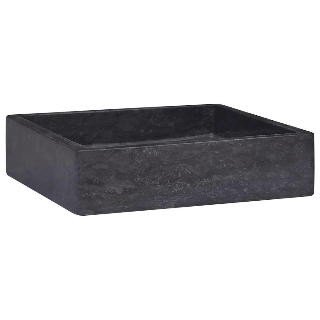 Lavandino Nero 40x40x10 cm in Marmo CFW4655856