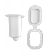 CONTENITORE DOCCIA BIANCO