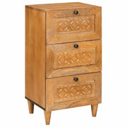 vidaXL Credenza con cassetto Marrone chiaro 33.5 x 40 x 75 cm