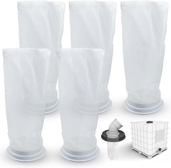 Filtro autoadesivo per IBC 5 pezzi - nylon resistente alle scalfitture