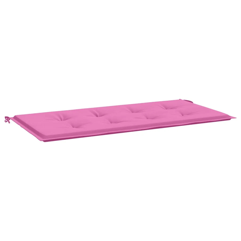 Cuscino per Sedia Rosa 120 x 50 x 3 cm Tessuto Oxford 361140