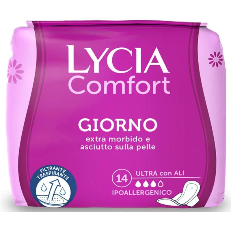 LYCIA ASSORBENTI ULTRA CON ALI 14PZ GIORNO