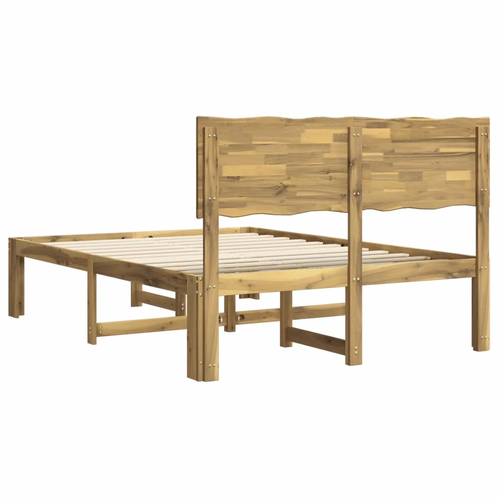 Letto matrimoniale con testiera ROSTOCK Bianco 160 x 200 cm 3405421