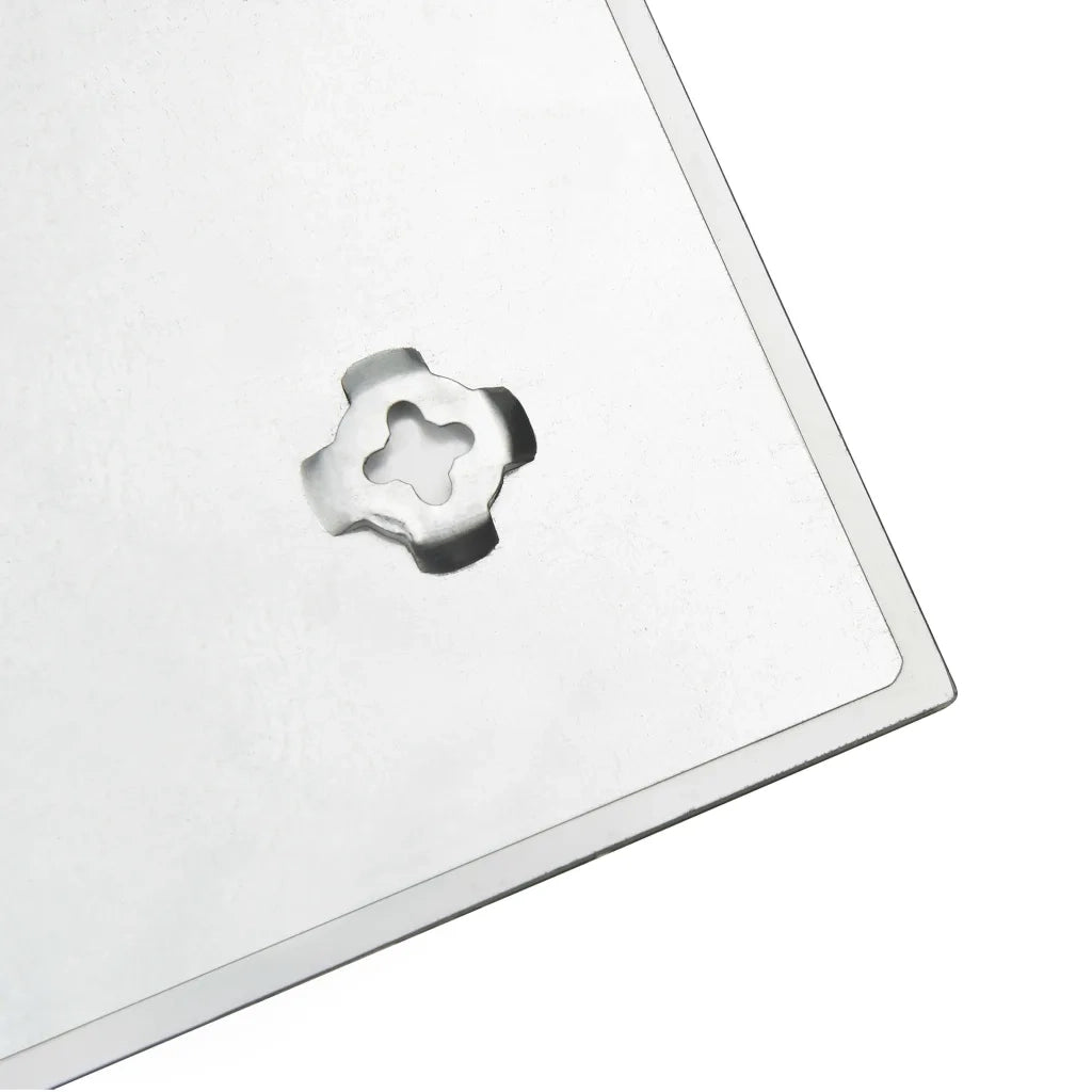 Lavagna Magnetica a Parete in Vetro 60x60 cm CFW1275995