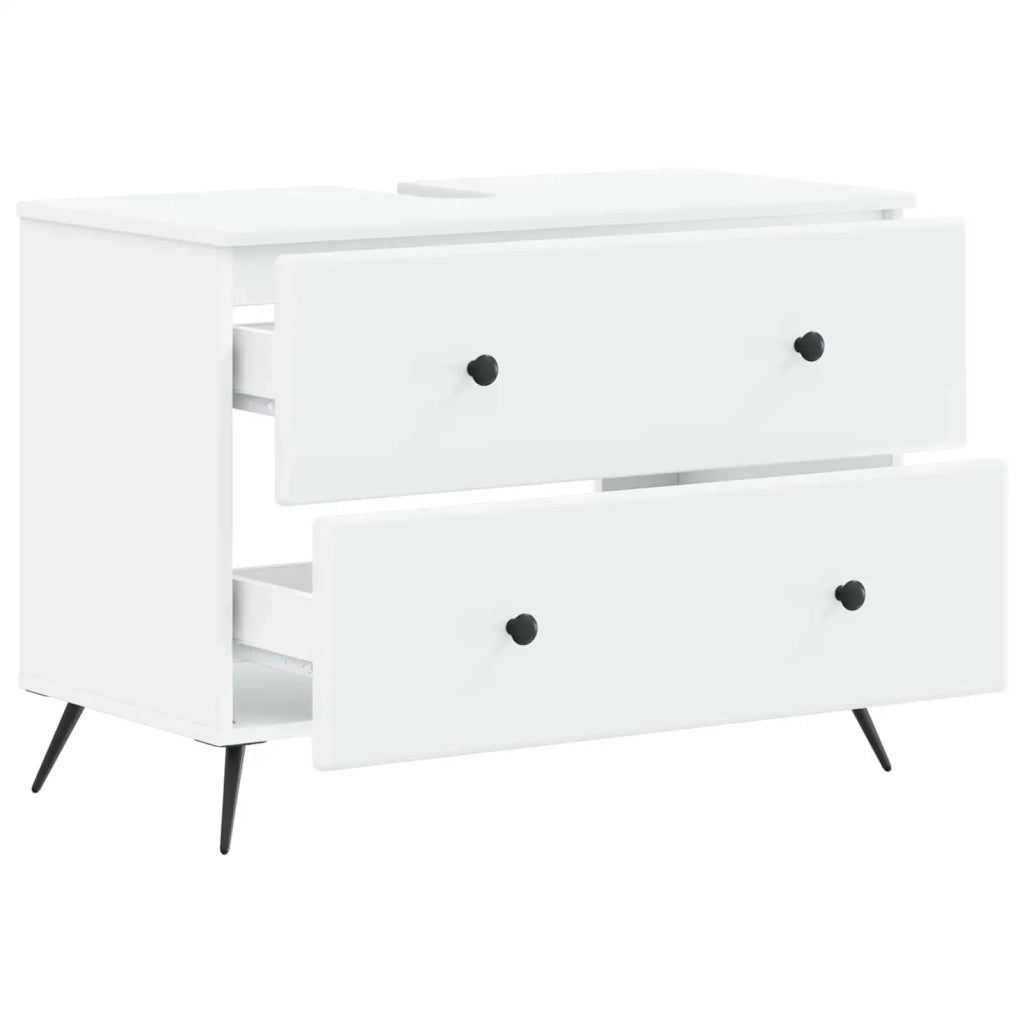 Armadio per Lavabo da Bagno BREDA Bianco 82 x 41 x 59 cm 897455