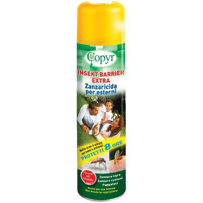 INSETTICIDA BARRIERA EXTRA ZANZARE COPYR - SPRAY ML 750- 12 pezzi