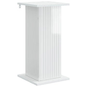 Supporto per piante | Sostegno per piante Bianco Lucido 30,5 x 30 x 60,5 cm