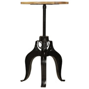 Tavolo da Bar in Legno Massello di Mango 60x(76-110) cm 245266