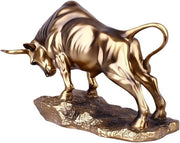 Statua di animale in bronzo - arte decorativa - 1 pezzo - marrone - cera - 38 * 23 cm