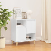 Credenza Bianca 60x35x70 cm in Legno Multistrato