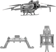 Sostegno di Atterraggio Ripiegabile con Elevazione dei Pedali per Drone DJI Mini4 Pro