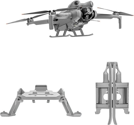 Sostegno di Atterraggio Ripiegabile con Elevazione dei Pedali per Drone DJI Mini4 Pro