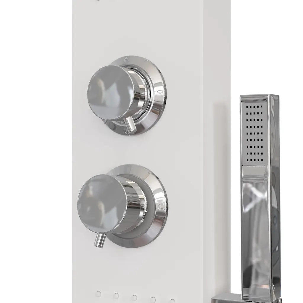 Pannello Doccia in Alluminio Bianco CFW6368003