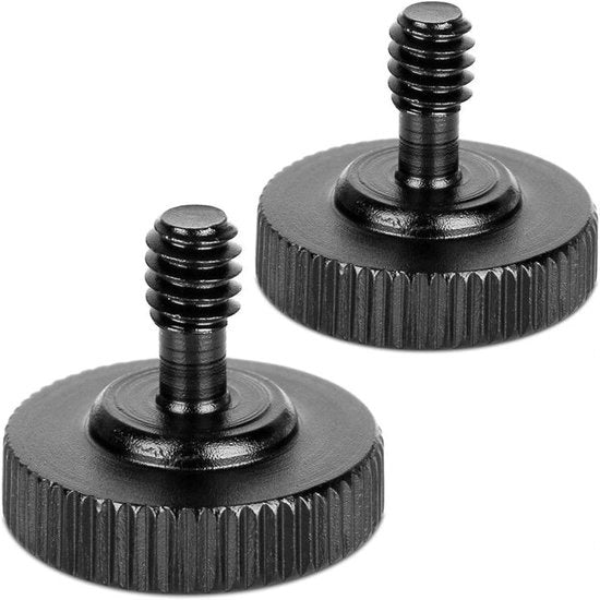 Adattatore di Montaggio per Camera 1/4" L Beugel (2-Pack) con 1/4"-20 Fermo Femmina