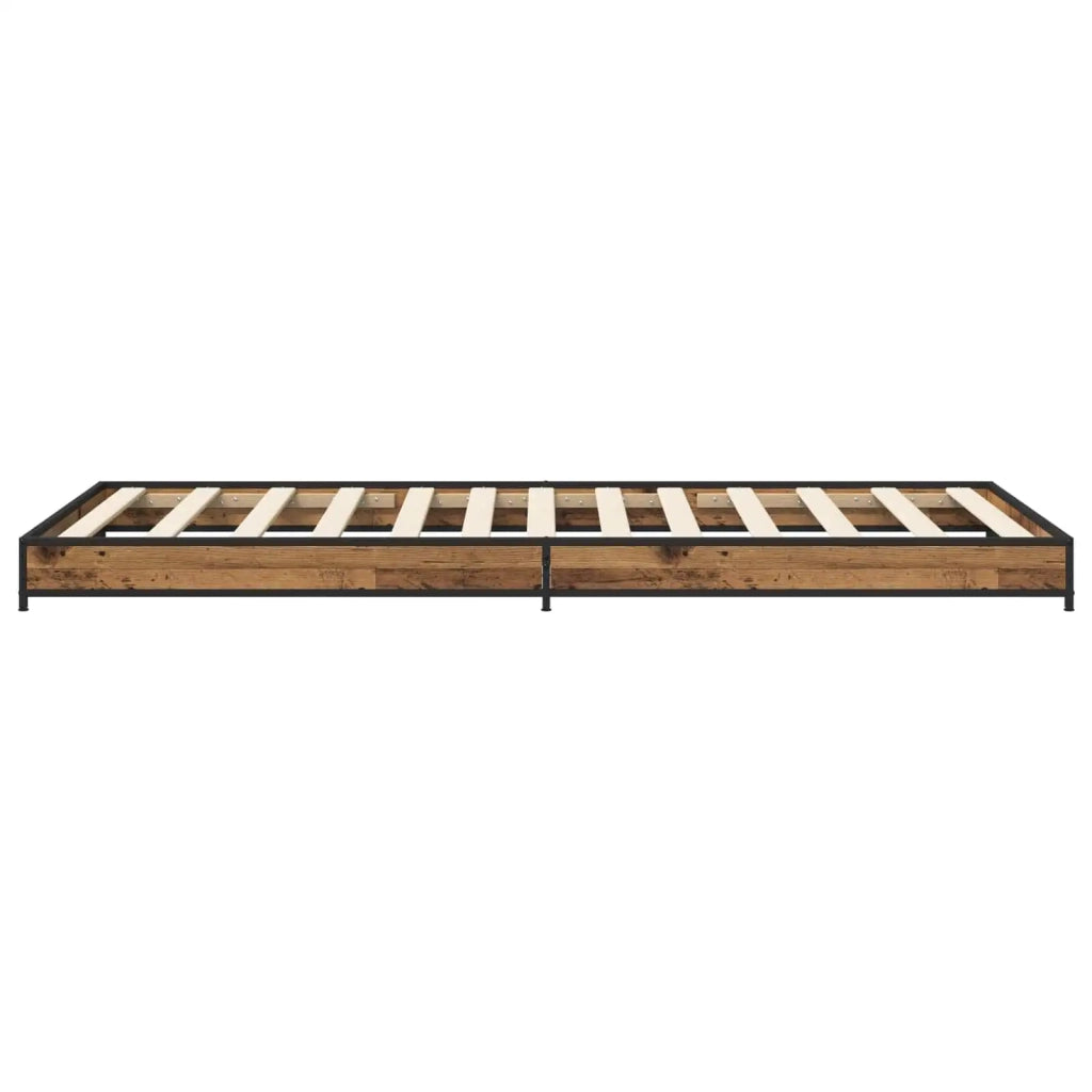 Struttura del letto Legno antico 80 x 200 cm