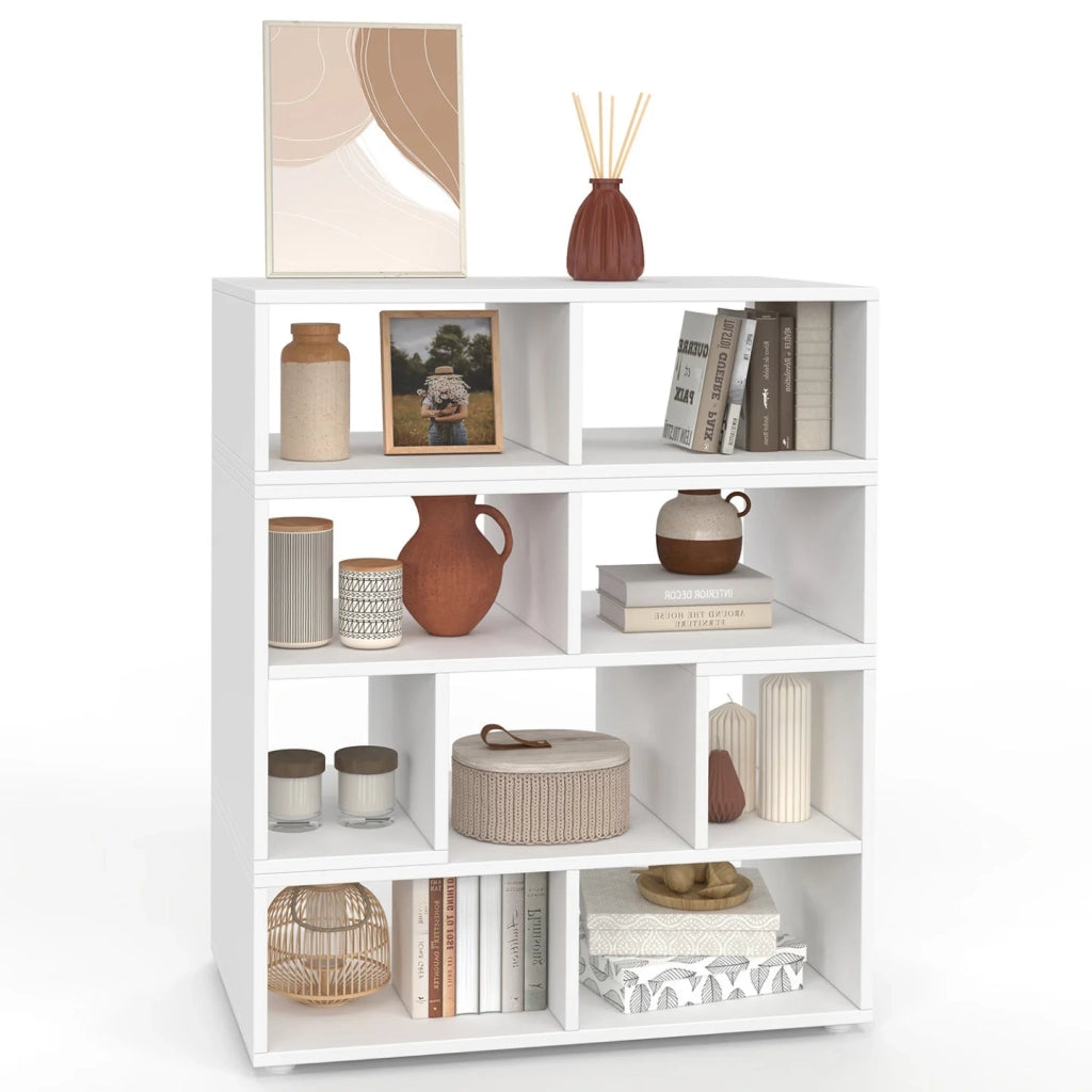IDMarket - LEONARD Mobile TV modulare a 3 pezzi per soggiorno, camera da letto e studio, 140-205 x 30 x 43 cm