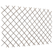 Recinzione a Traliccio in Salice 5 pz 180x120 cm 147760