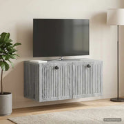 Mobile Porta TV da Muro Grigio Sonoma 59,5 x 31 x 30 cm 898031
