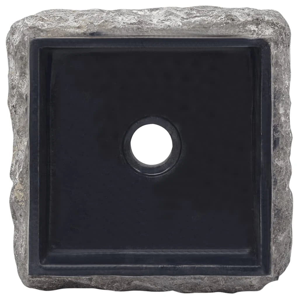 Lavabo da bagno 30 x 30 cm marmo nero 02_0002819