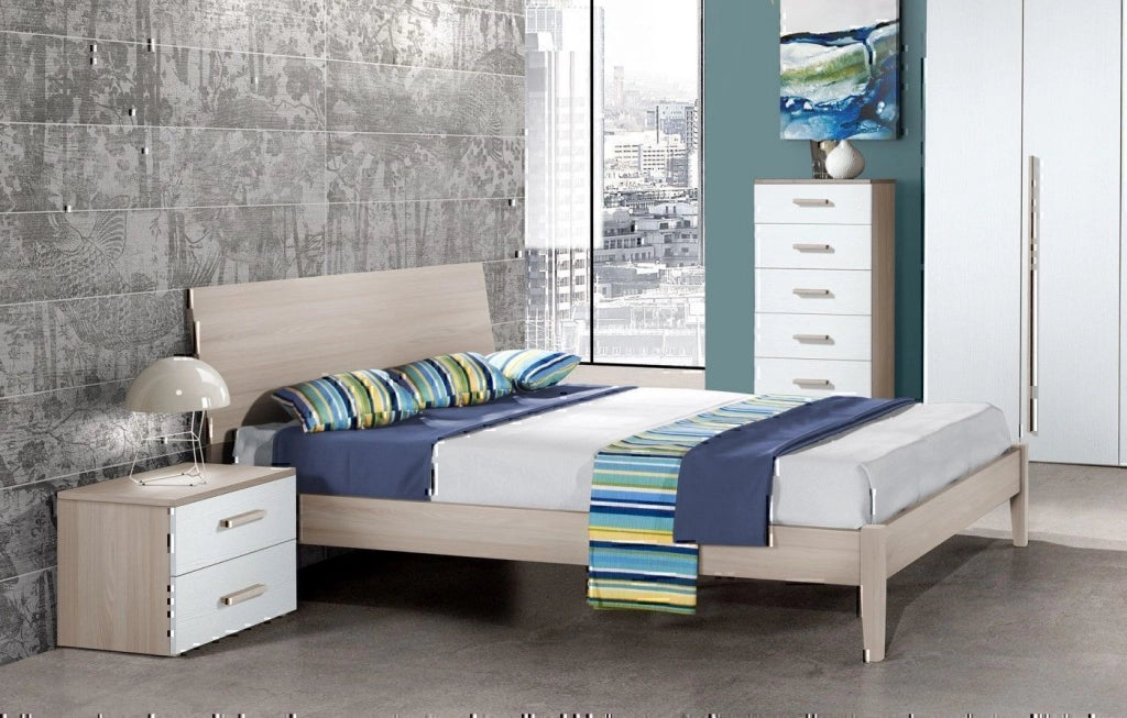TEAM CAMERETTA 4A+1LETTO 120 OLMO/BIANCO LARICE SENZA SETTIMINO