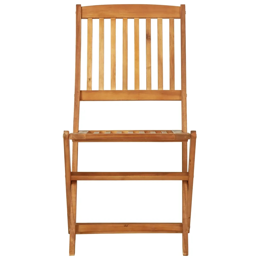 Set da Pranzo da Giardino 3 pz Pieghevole in Massello di Acacia 3058254