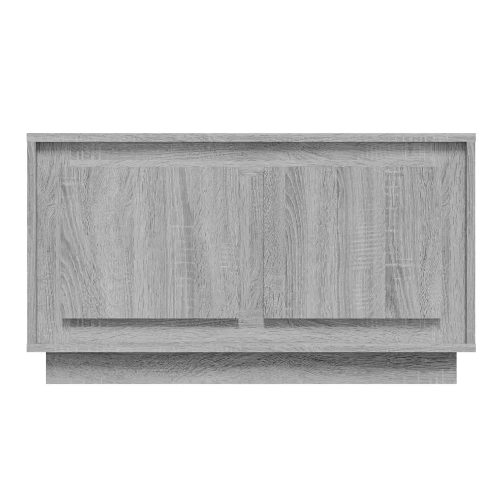 Mobile Porta TV-Mobile per TV-Credenza TV Grigio Sonoma 80x35x45 cm in Legno Multistrato 255193