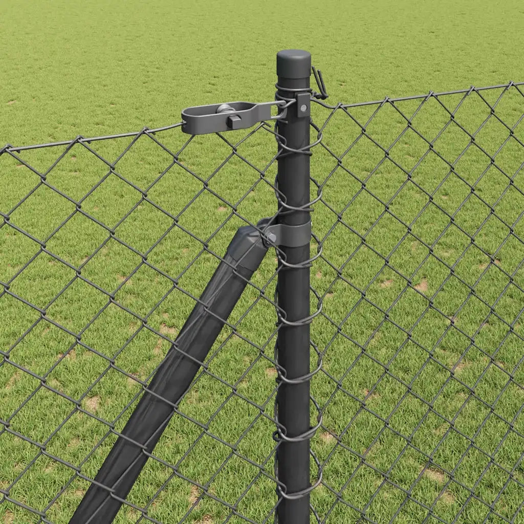 Palo della recinzione Grigio 25 x 1,5 m (mesh 60 x 60 mm)