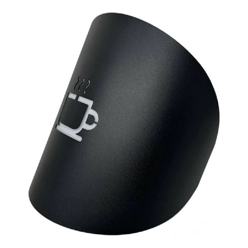 Trade Shop - Applique A Parete Con Raffigurazione Tazza Del Caffè Lampada Attacco G9 Ip20 Aq45 - Nero