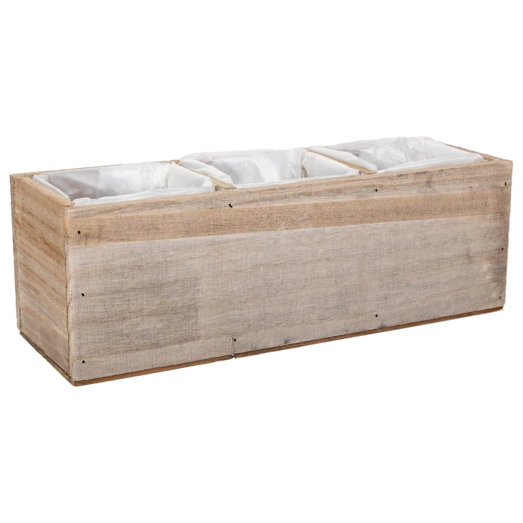Cassetto in legno marrone 30x10x10,5h
