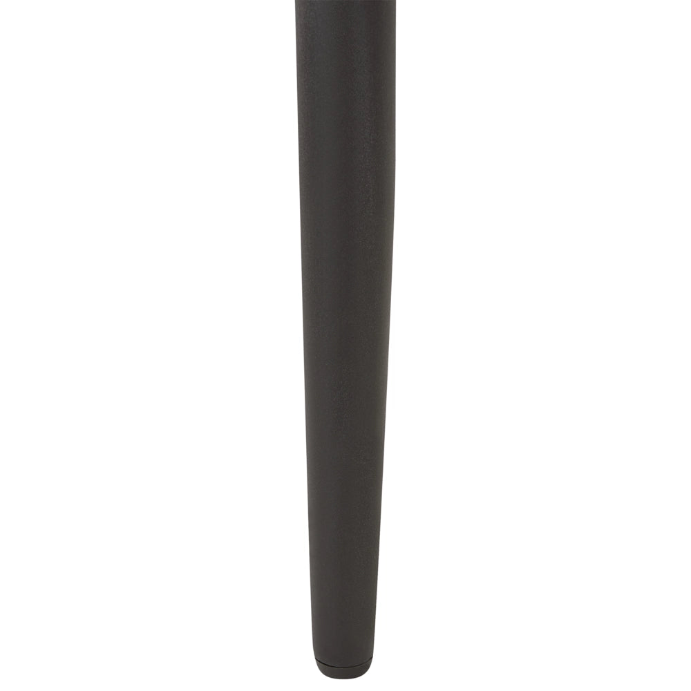 Set di 2 sedie da pranzo Braccioli in velluto verde oliva Gambe in metallo Nero Retro Glam