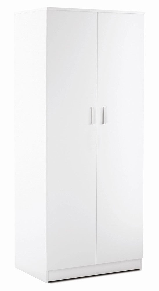 Amadio 2 ante H182 L77 P52 Cm colore Bianco liscio 455k Sarmog