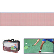 RETE DA TENNIS MODELLO BASIC TRECCIA 6MT BORSA TRASPORTO SPORT RICAMBIO 06534