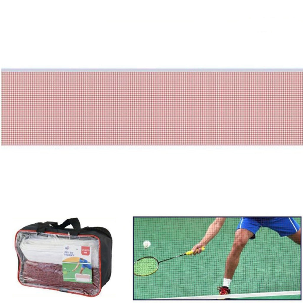 RETE DA TENNIS MODELLO BASIC TRECCIA 6MT BORSA TRASPORTO SPORT RICAMBIO 06534