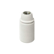 02127.B Portalampada E14 M10X1 Cm/Fil Bianco
