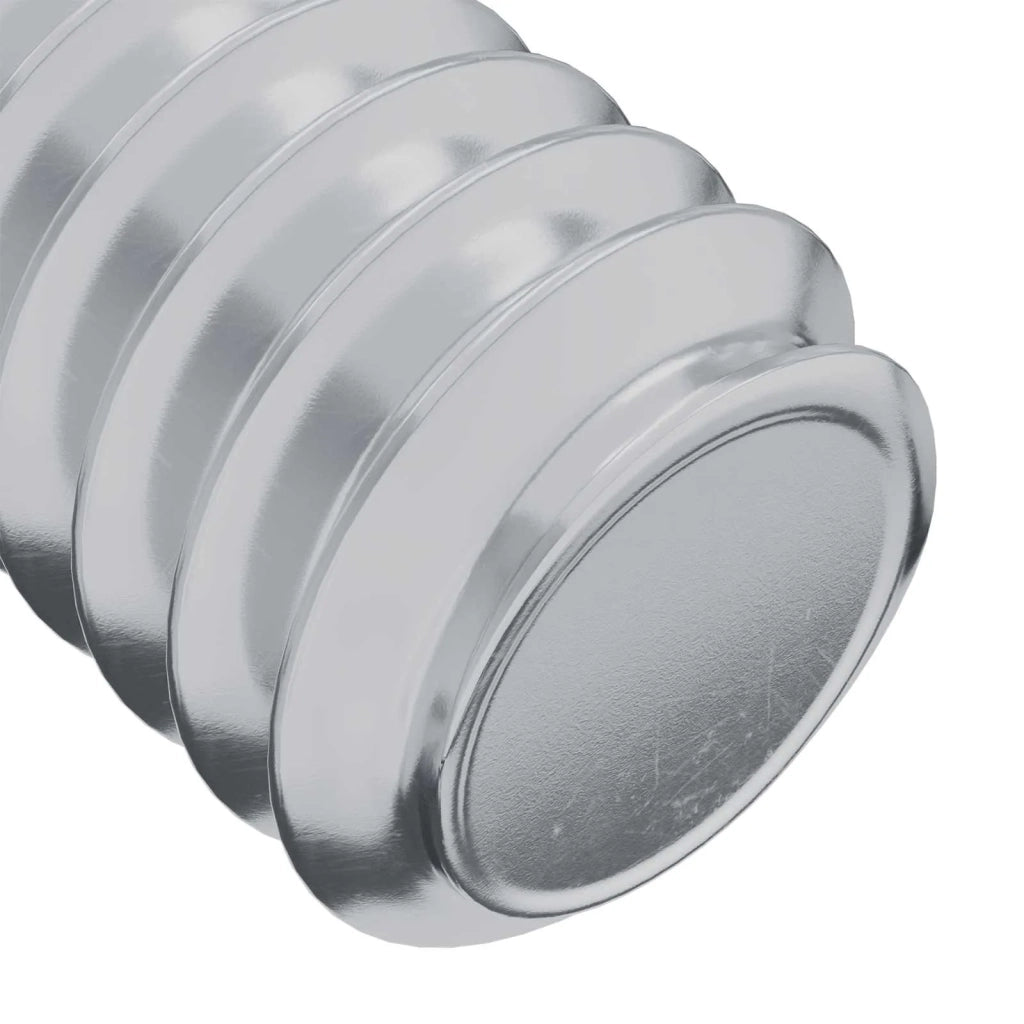 Vite con Testa Bloccante 2 pz Argento M6 x 15 mm Acciaio CFW3045329