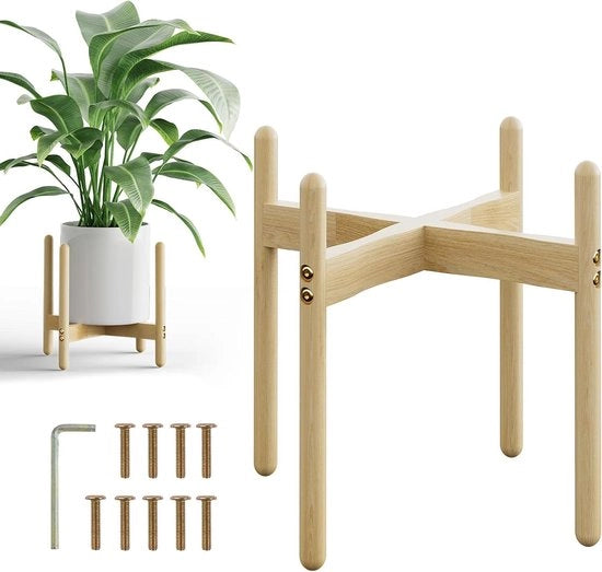 Supporto per piante per interni - Piccoli sostegni in legno 248 x 229 cm
