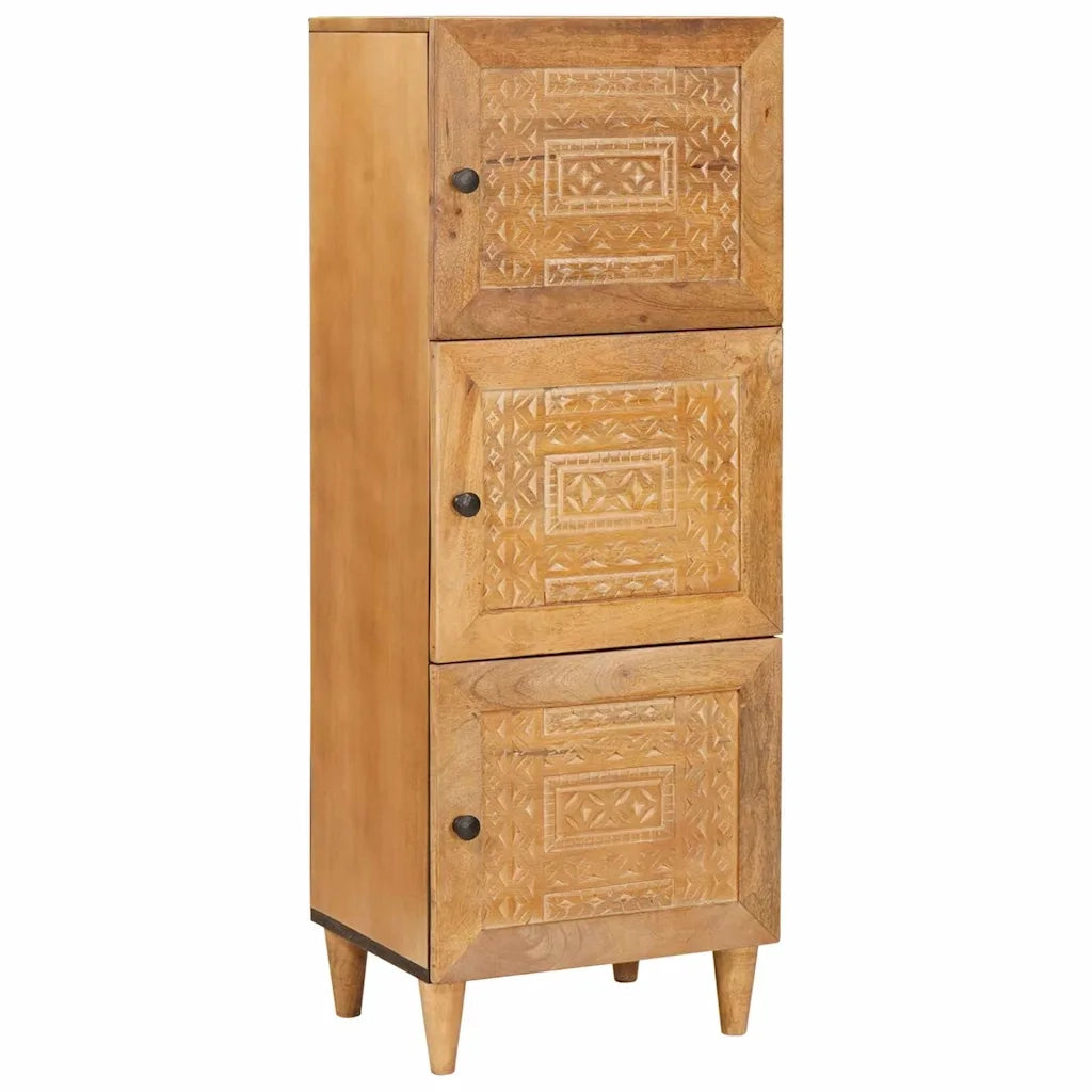 Credenza con lo scaffale-Buffet-Armadio da cucina Marrone chiaro 40 x 33 x 110 cm