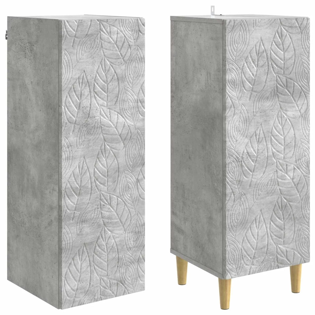 Set di armadi 2 pcs Grigio Cemento Legno ingegnerizzato 3416712