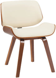 Sedia visitatore Beverley in ecopelle 2