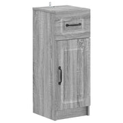 Mobiletto da Bagno UTRECHT Sonoma grigio 30 x 31 x 77 cm 897711