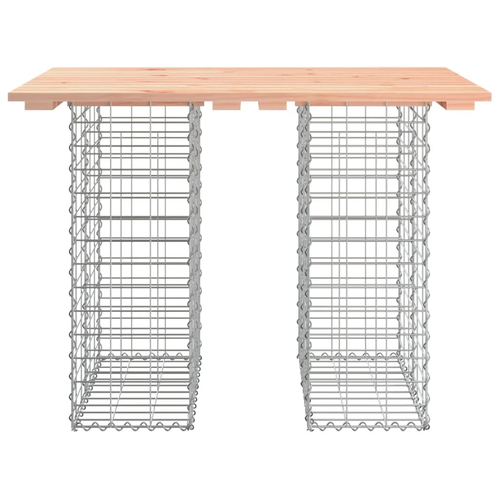 Panca da Giardino Design Gabbione 100x70x72 cm Massello Douglascod mxl 104597