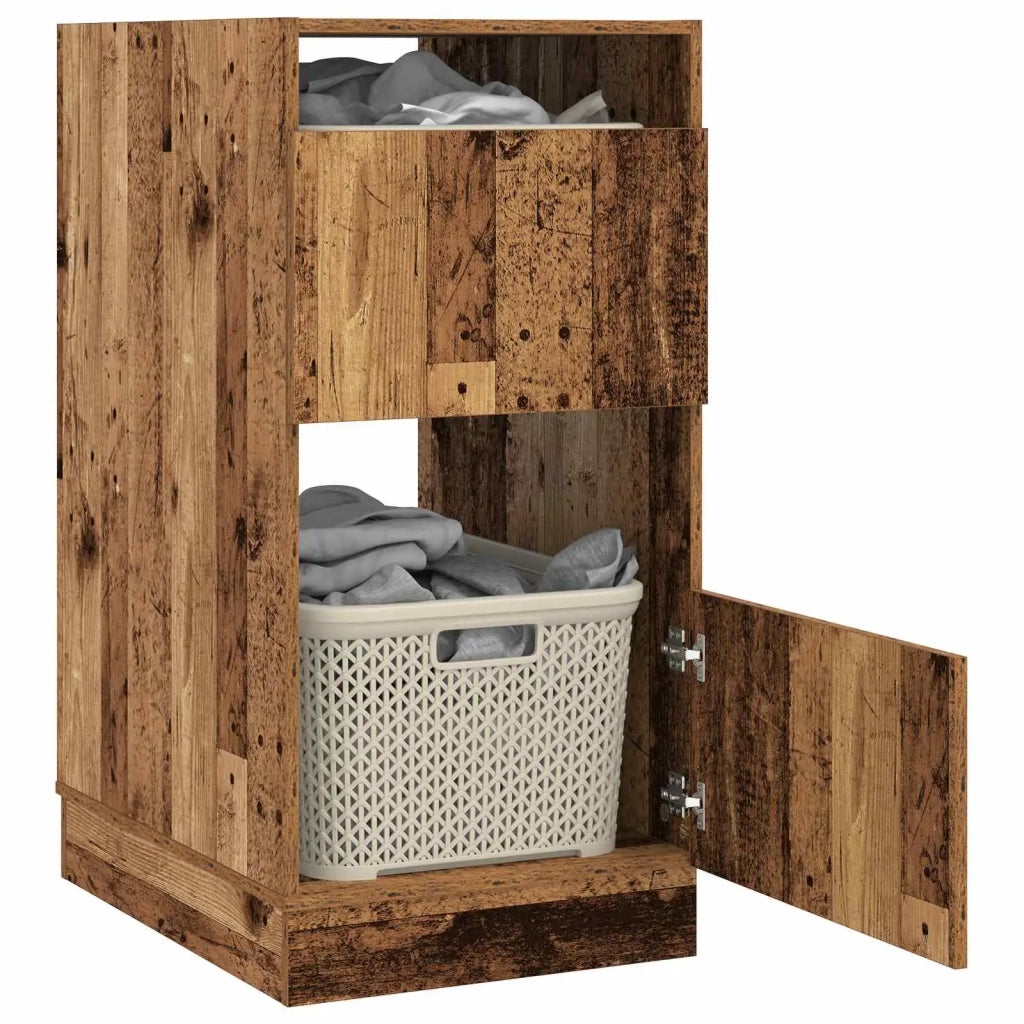 Mobile da lavanderia con porta Legno vecchio 50 x 68 x 102 cm 3422806