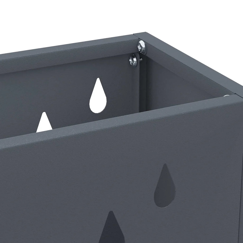 Supporto per Ombrellone Antracite 28 x 12 x 41 cm Acciaio CFW5081695